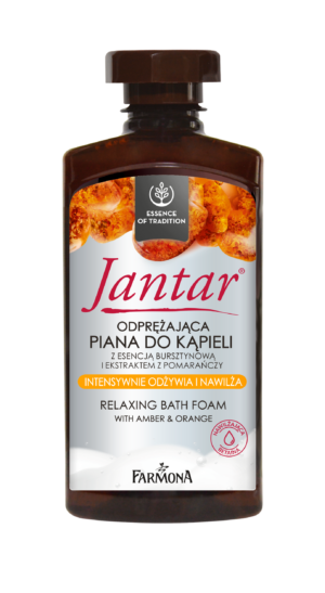 Farmona Jantar Relaxing Bath Foam with Amber Essence & Orange Extract