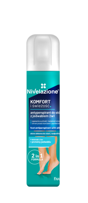 Farmona NIVELAZIONE Antiperspirant for feet with silk 2in1, 180 ml